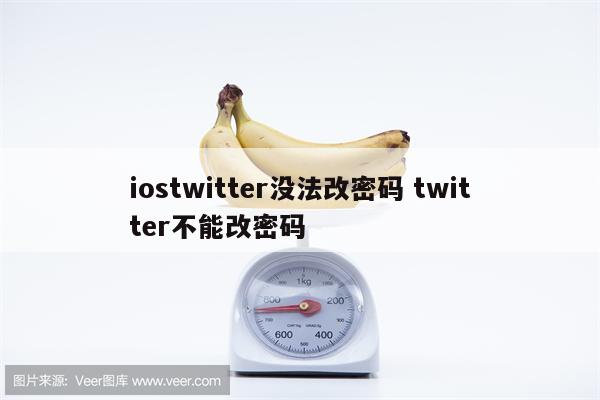 iostwitter没法改密码 twitter不能改密码