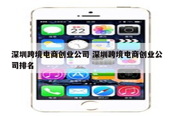 深圳跨境电商创业公司 深圳跨境电商创业公司排名