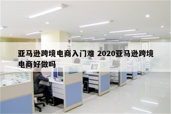 亚马逊跨境电商入门难 2020亚马逊跨境电商好做吗