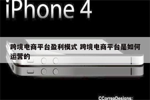 跨境电商平台盈利模式 跨境电商平台是如何运营的