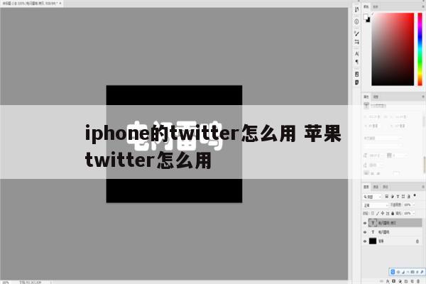 iphone的twitter怎么用 苹果twitter怎么用