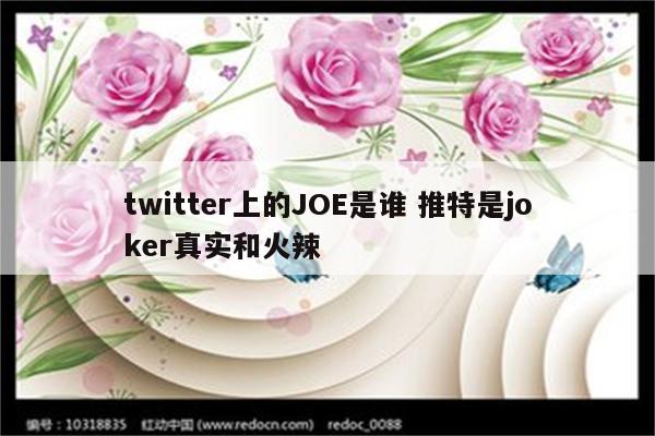 twitter上的JOE是谁 推特是joker真实和火辣
