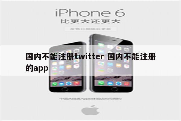 国内不能注册twitter 国内不能注册的app