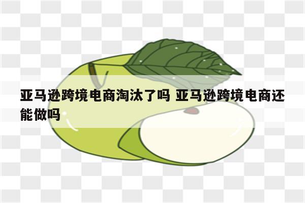 亚马逊跨境电商淘汰了吗 亚马逊跨境电商还能做吗