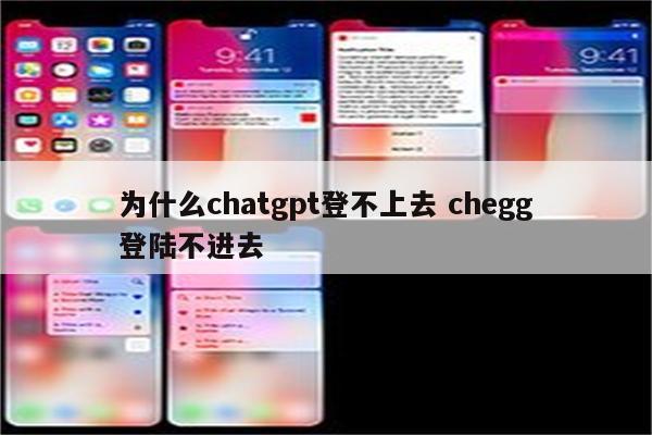为什么chatgpt登不上去 chegg登陆不进去