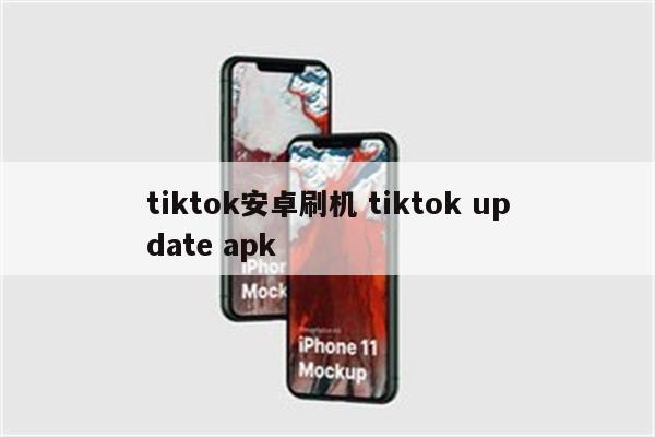 tiktok安卓刷机 tiktok update apk