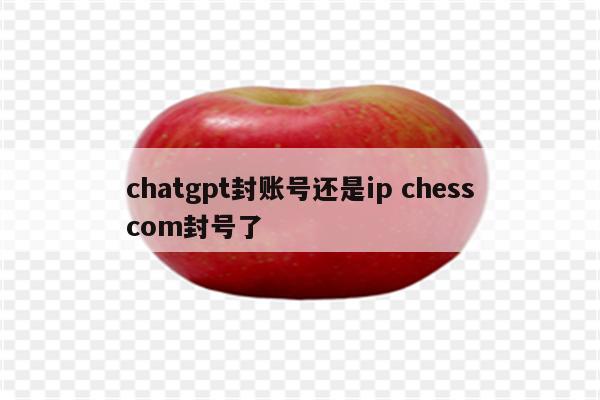chatgpt封账号还是ip chesscom封号了
