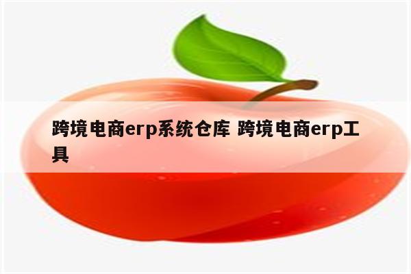 跨境电商erp系统仓库 跨境电商erp工具