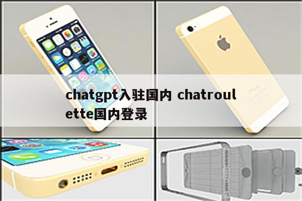 chatgpt入驻国内 chatroulette国内登录