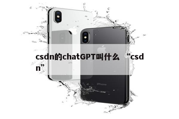 csdn的chatGPT叫什么 “csdn”