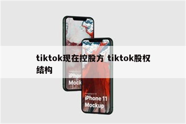 tiktok现在控股方 tiktok股权结构