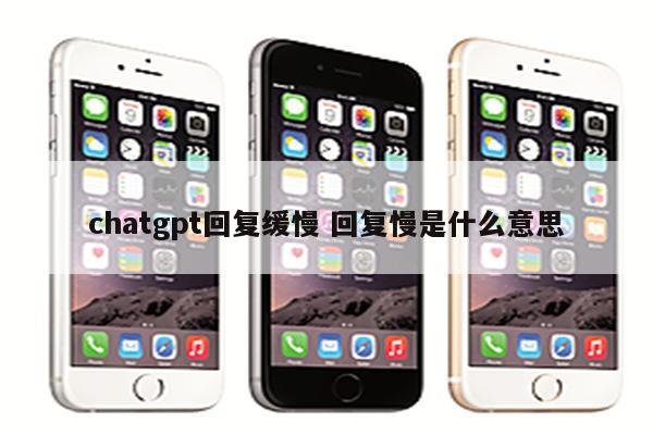 chatgpt回复缓慢 回复慢是什么意思