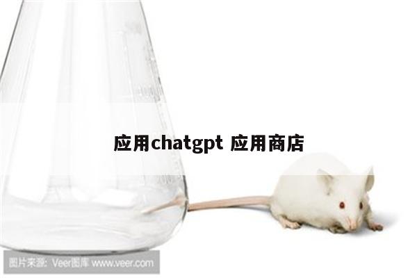 应用chatgpt 应用商店