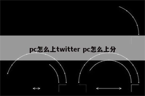 pc怎么上twitter pc怎么上分