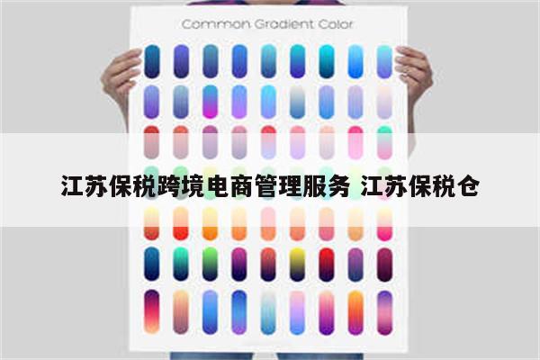 江苏保税跨境电商管理服务 江苏保税仓