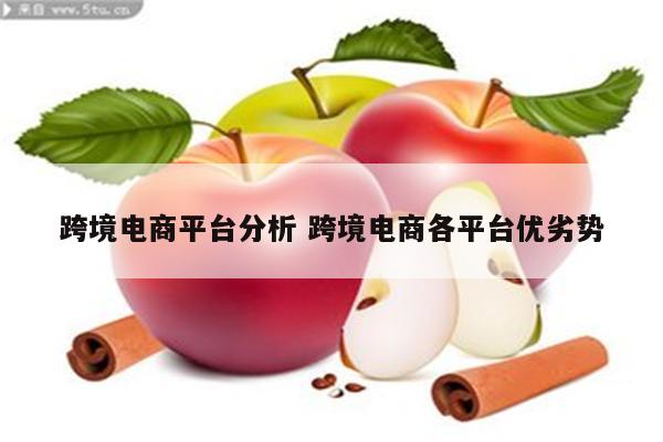 跨境电商平台分析 跨境电商各平台优劣势