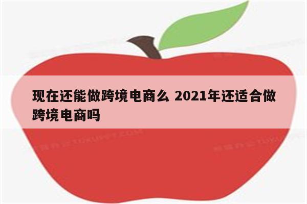 现在还能做跨境电商么 2021年还适合做跨境电商吗