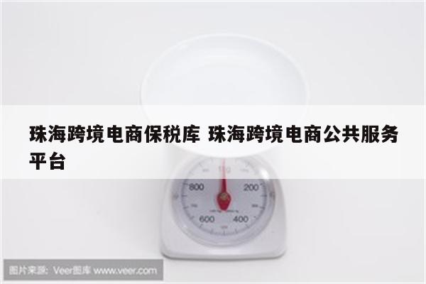 珠海跨境电商保税库 珠海跨境电商公共服务平台