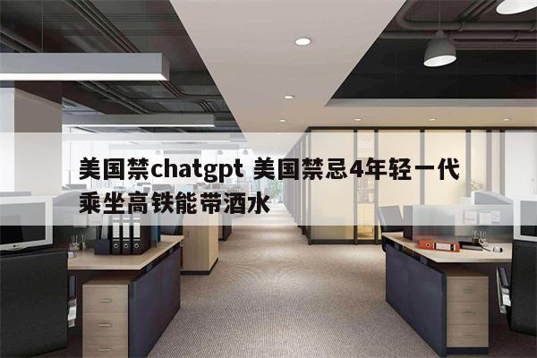 美国禁chatgpt 美国禁忌4年轻一代乘坐高铁能带酒水