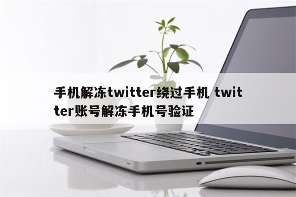 手机解冻twitter绕过手机 twitter账号解冻手机号验证