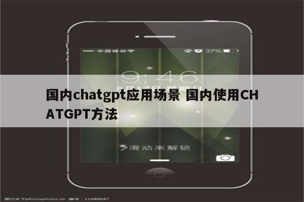 国内chatgpt应用场景 国内使用CHATGPT方法