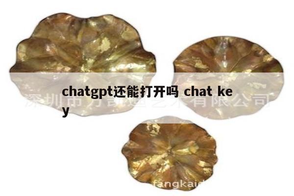 chatgpt还能打开吗 chat key