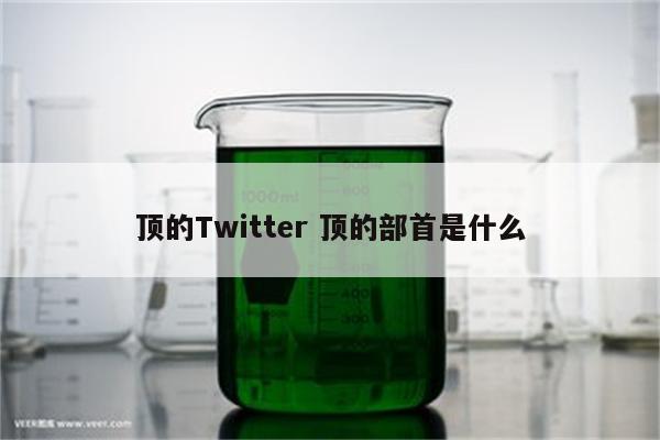 顶的Twitter 顶的部首是什么