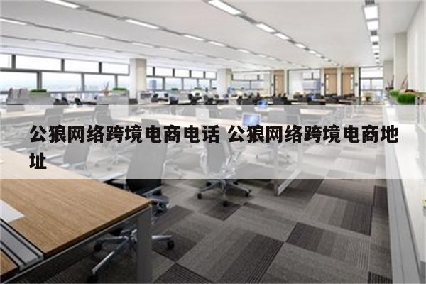 公狼网络跨境电商电话 公狼网络跨境电商地址