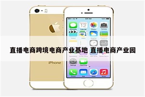 直播电商跨境电商产业基地 直播电商产业园