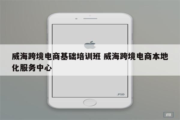 威海跨境电商基础培训班 威海跨境电商本地化服务中心