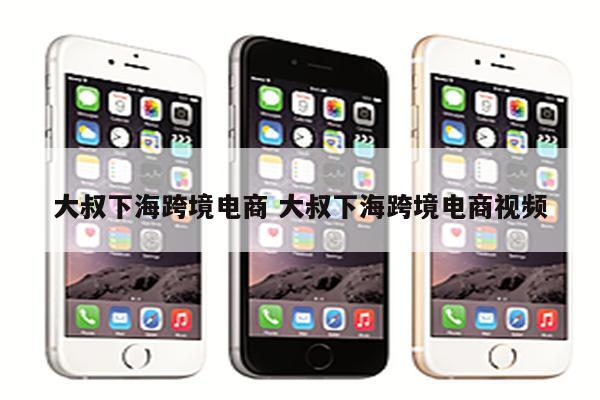 大叔下海跨境电商 大叔下海跨境电商视频