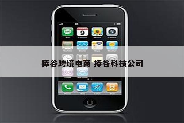 捧谷跨境电商 捧谷科技公司