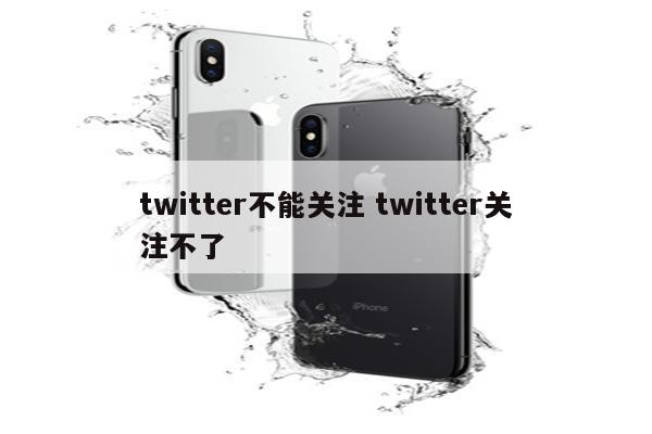 twitter不能关注 twitter关注不了