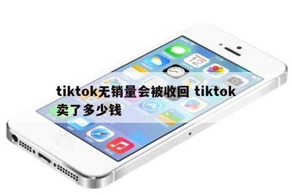 tiktok无销量会被收回 tiktok卖了多少钱