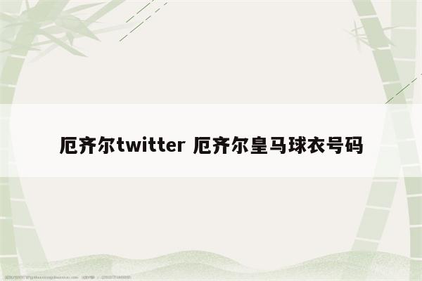 厄齐尔twitter 厄齐尔皇马球衣号码