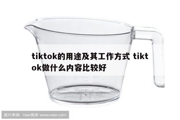 tiktok的用途及其工作方式 tiktok做什么内容比较好