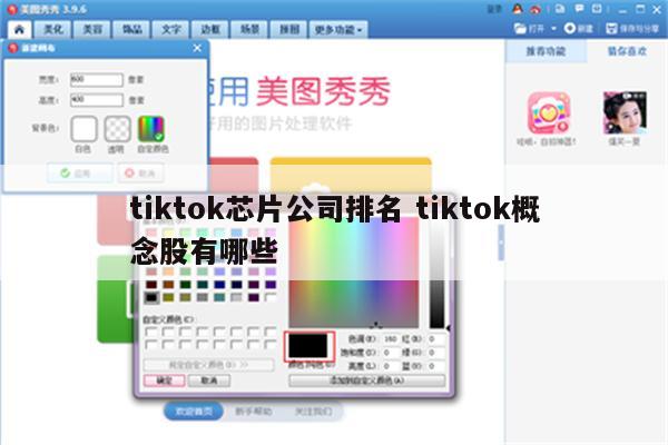 tiktok芯片公司排名 tiktok概念股有哪些