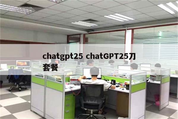 chatgpt25 chatGPT25刀套餐