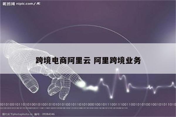 跨境电商阿里云 阿里跨境业务