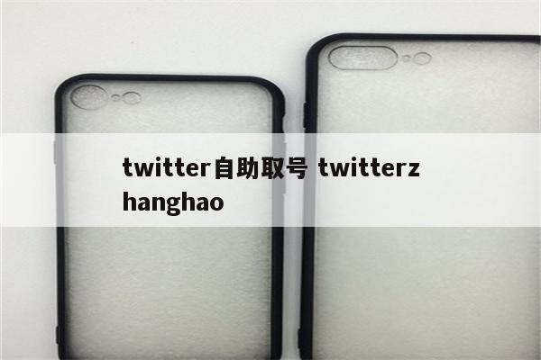 twitter自助取号 twitterzhanghao