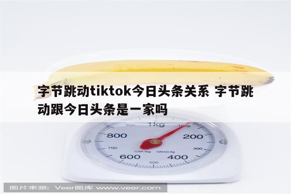 字节跳动tiktok今日头条关系 字节跳动跟今日头条是一家吗