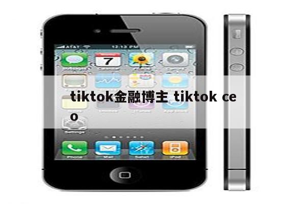 tiktok金融博主 tiktok ceo