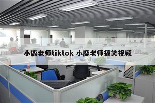 小鹿老师tiktok 小鹿老师搞笑视频