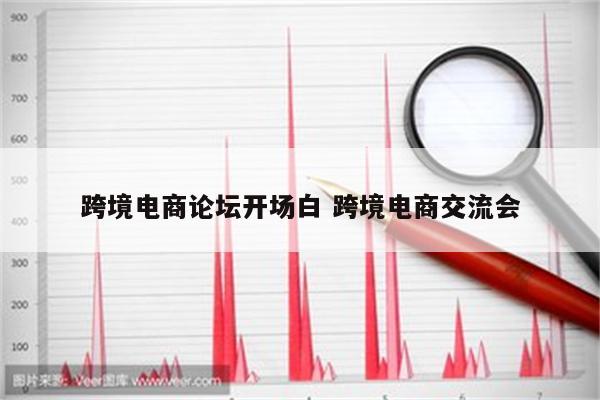 跨境电商论坛开场白 跨境电商交流会
