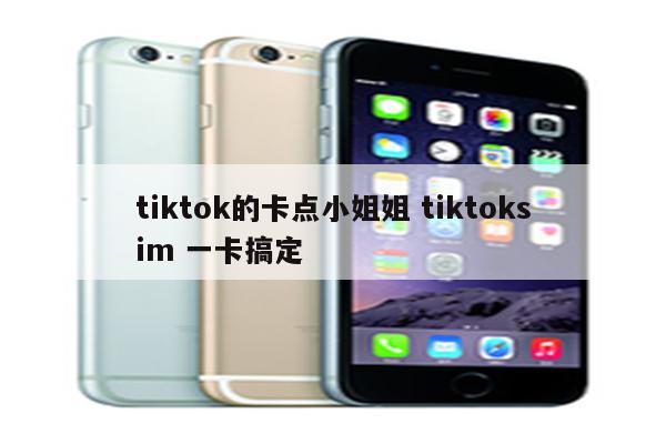 tiktok的卡点小姐姐 tiktoksim 一卡搞定