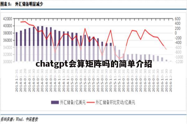 chatgpt会算矩阵吗的简单介绍