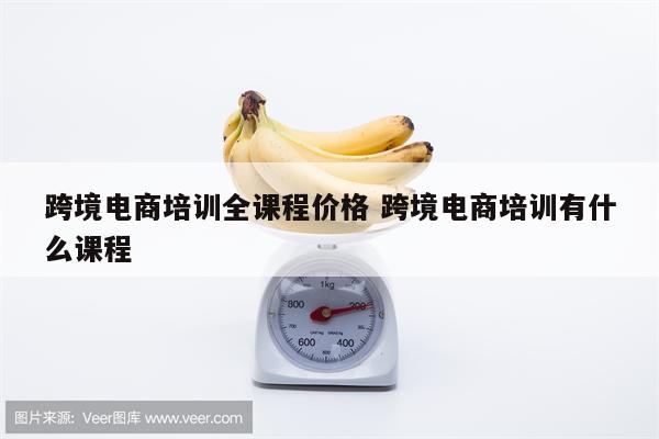 跨境电商培训全课程价格 跨境电商培训有什么课程