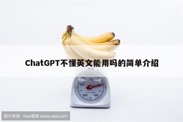 ChatGPT不懂英文能用吗的简单介绍