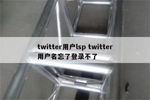 twitter用户lsp twitter用户名忘了登录不了