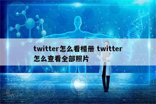 twitter怎么看相册 twitter怎么查看全部照片